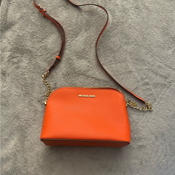 Michael Kors Handbags - Michael Kors Bold Orange Crossbody Bag